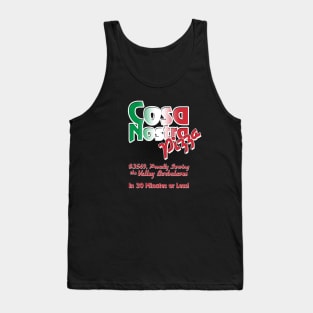 Cosa Nostra Pizza Tank Top